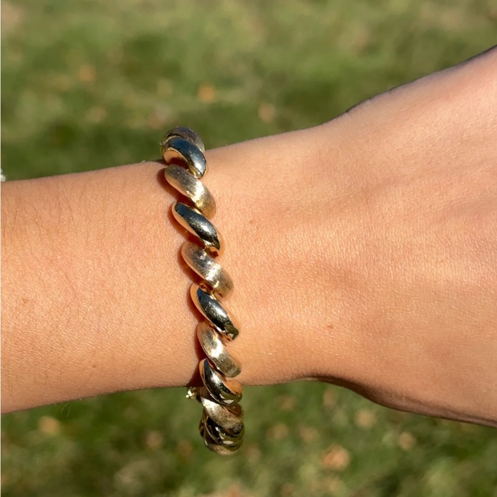 San Marco Sterling Silver 925 Link Bracelet